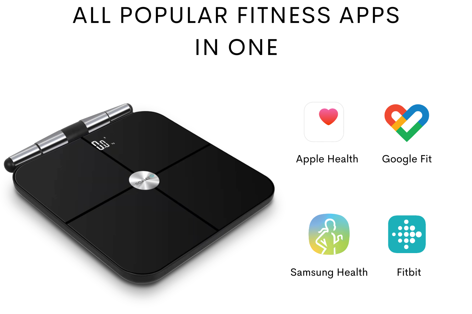Scale2 Pro™  Fitness Tracking Accurate 8 Electrodes BMI Smart Scale